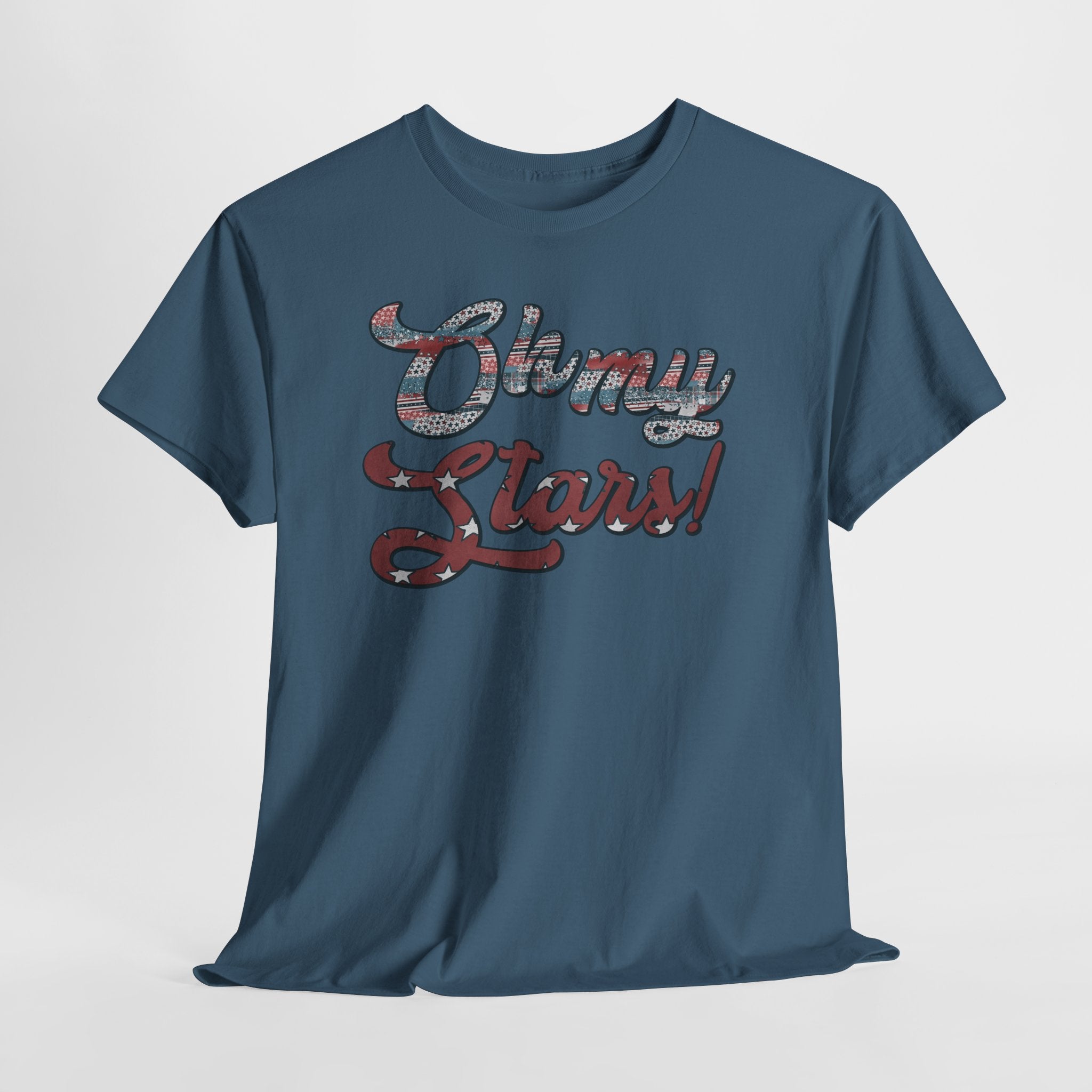 Oh My Stars! Patriotic Americana Tee