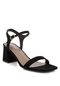 Akiya Square Toe Block Heels