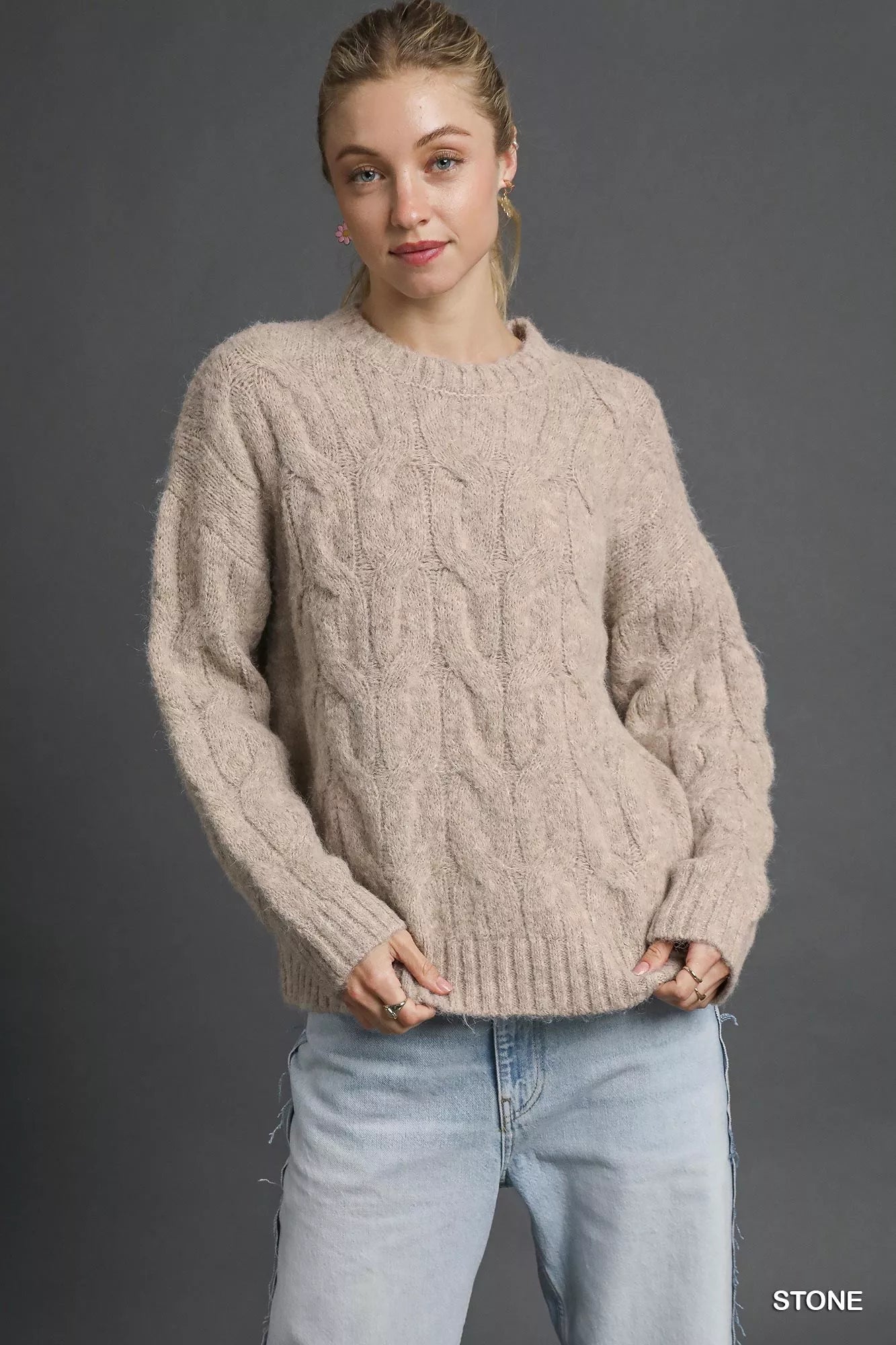 Cable Knit Cozy Sweater