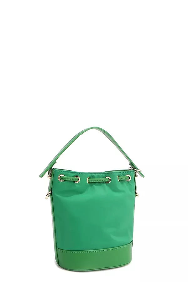 Color Patch Bucket Bag