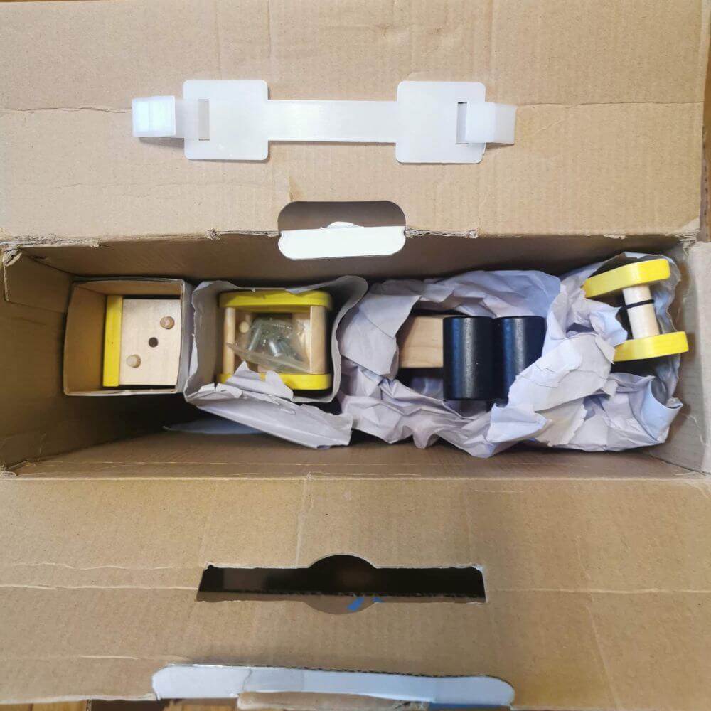 PinToy Wooden Crane (Open Box)
