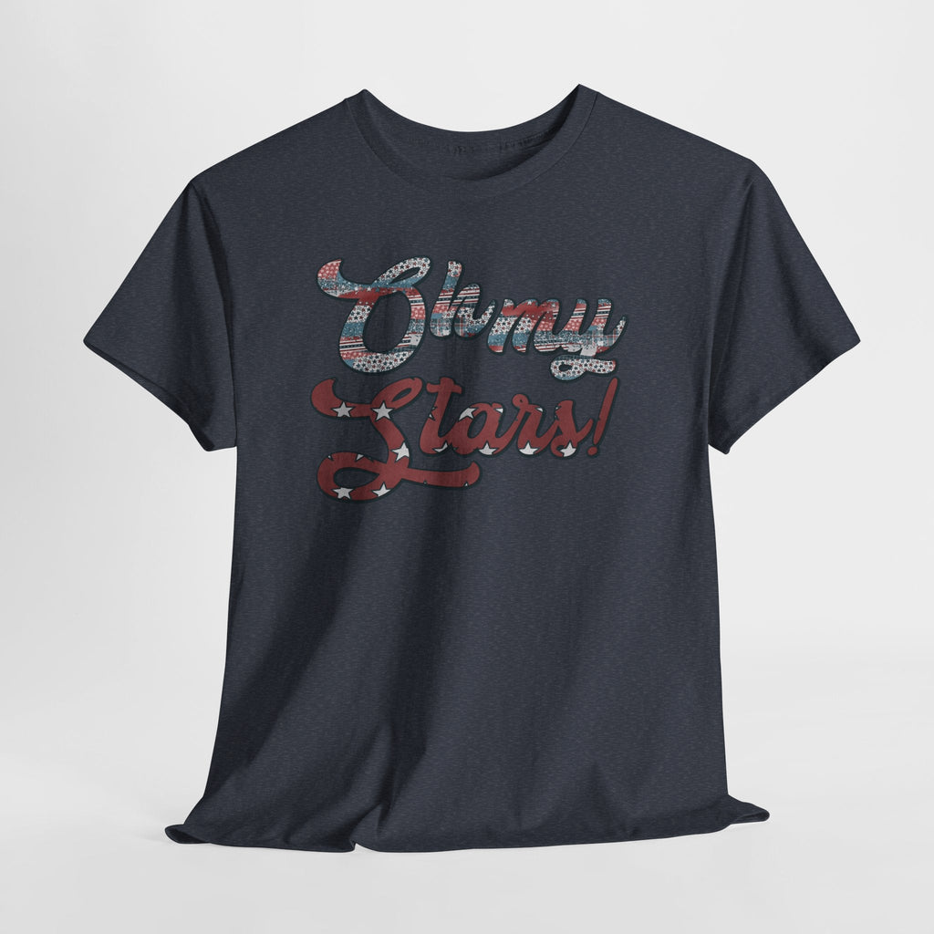 Oh My Stars! Patriotic Americana Tee