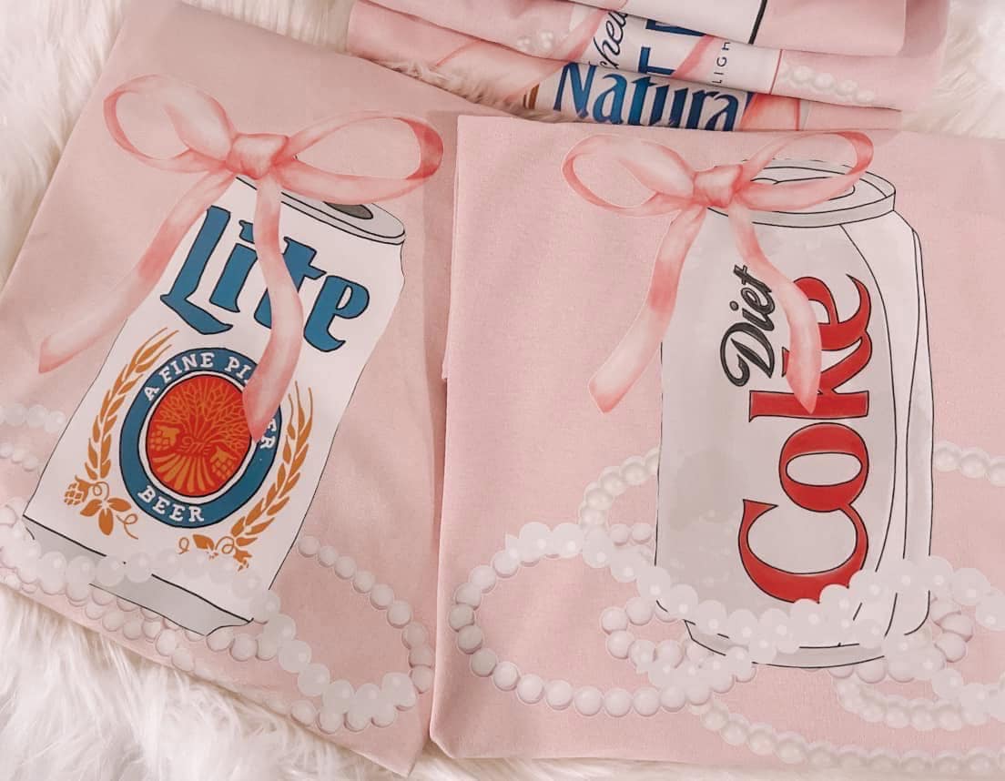 Coquette Beverages Bella Canvas Graphic Tee