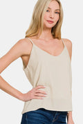 Two Layered Spaghetti Strap Cami