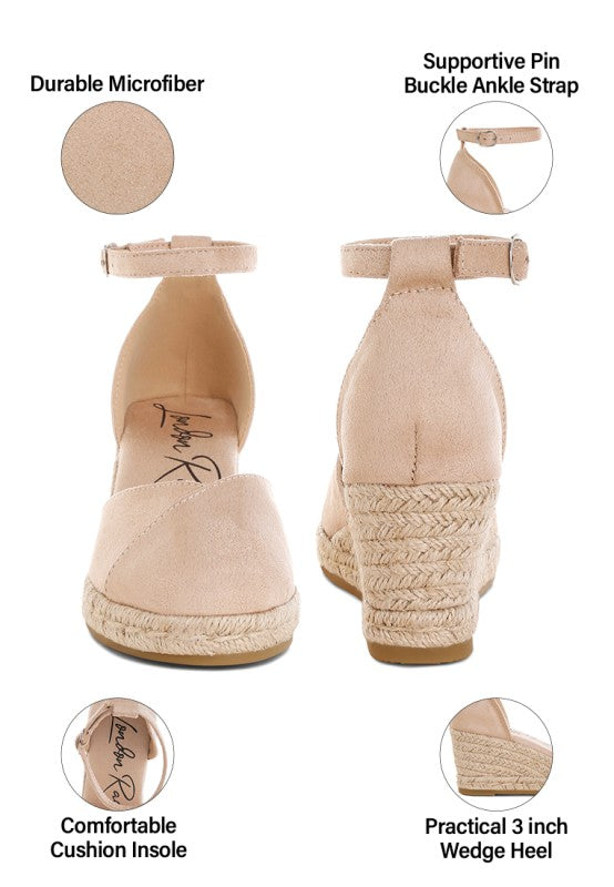 Sorcruz Wedge Heel Espadrilles Sandals