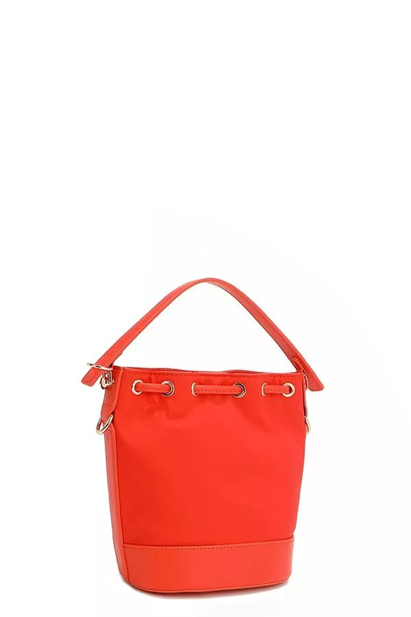 Color Patch Bucket Bag