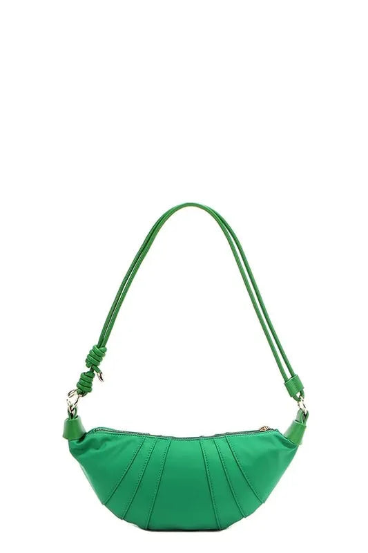 Color Patch Croissant Bag