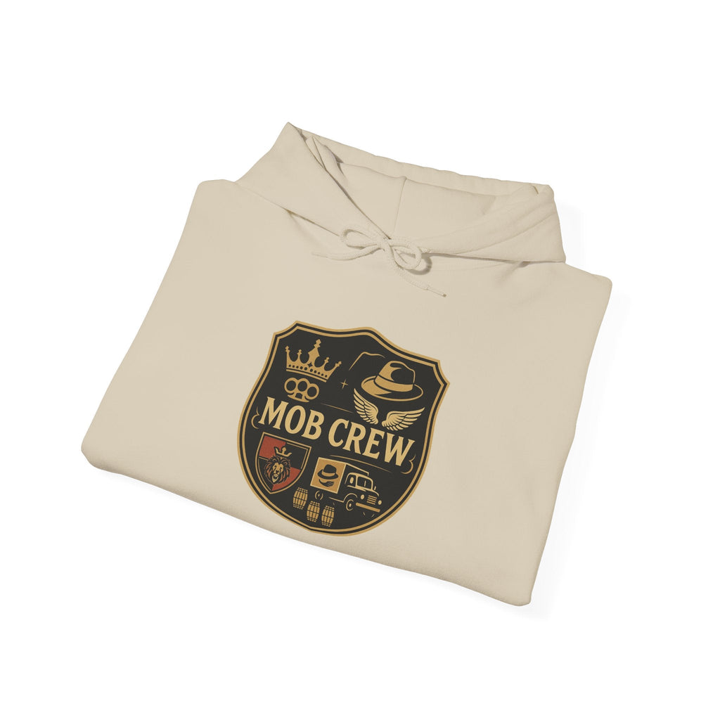Mob Crew Hoodie – Vintage Pullover for Family Comfort