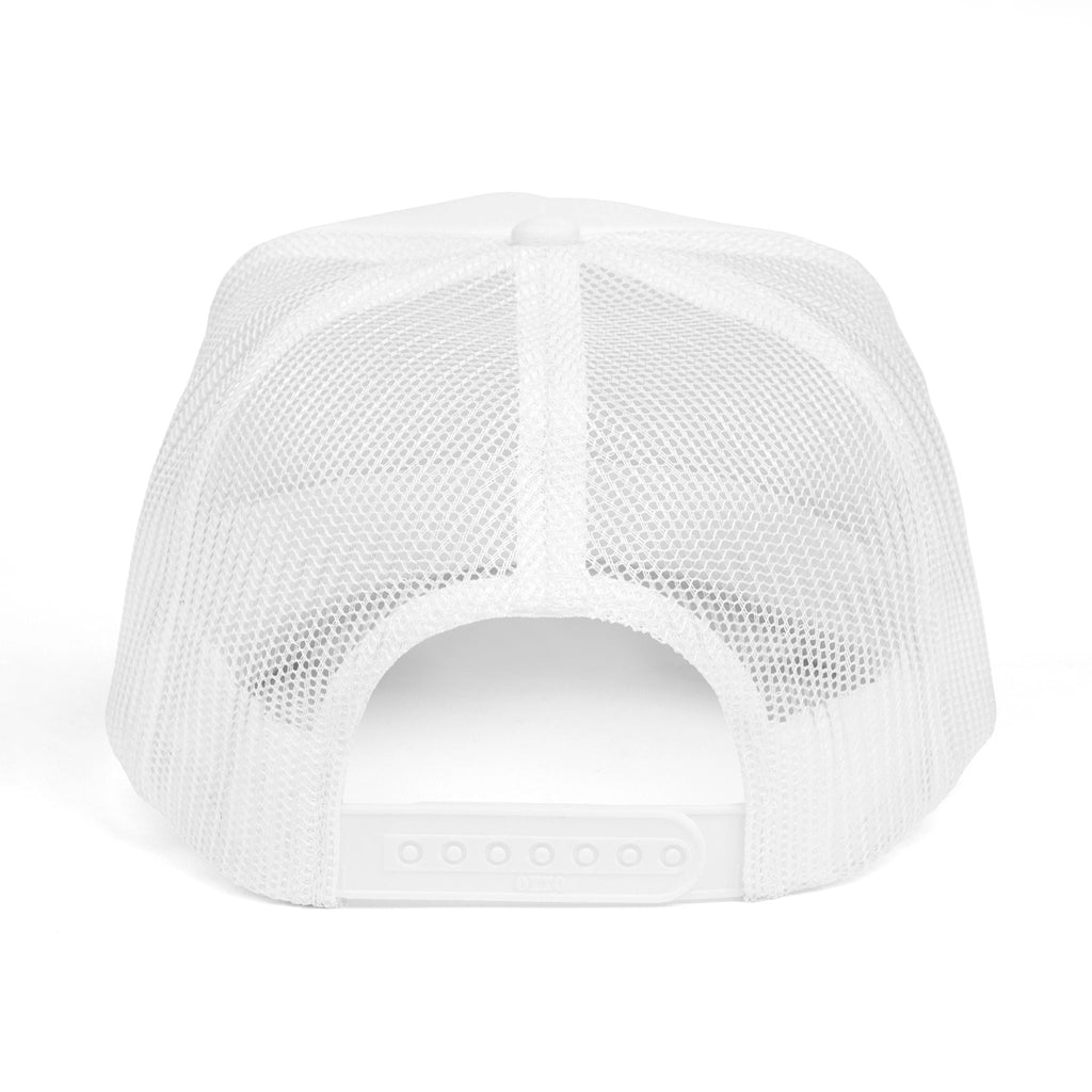 America Floral Trucker Hat | Patriotic USA Foam Mesh Cap | One Size