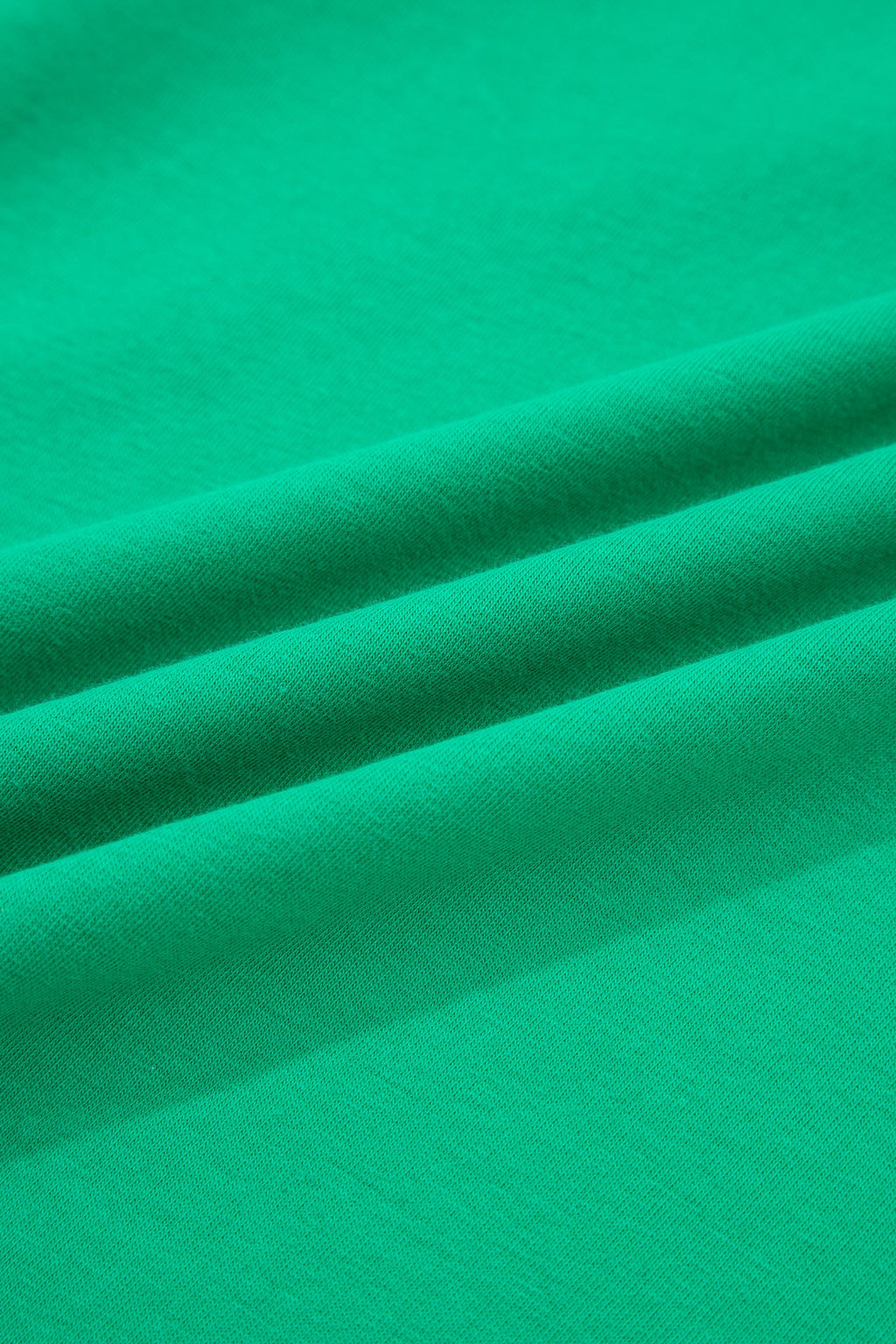 Dark Green Plus Size Button Front Ruffled Stripe Trim V Neck Flutter Sleeve Blouse