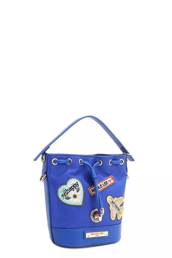 Color Patch Bucket Bag