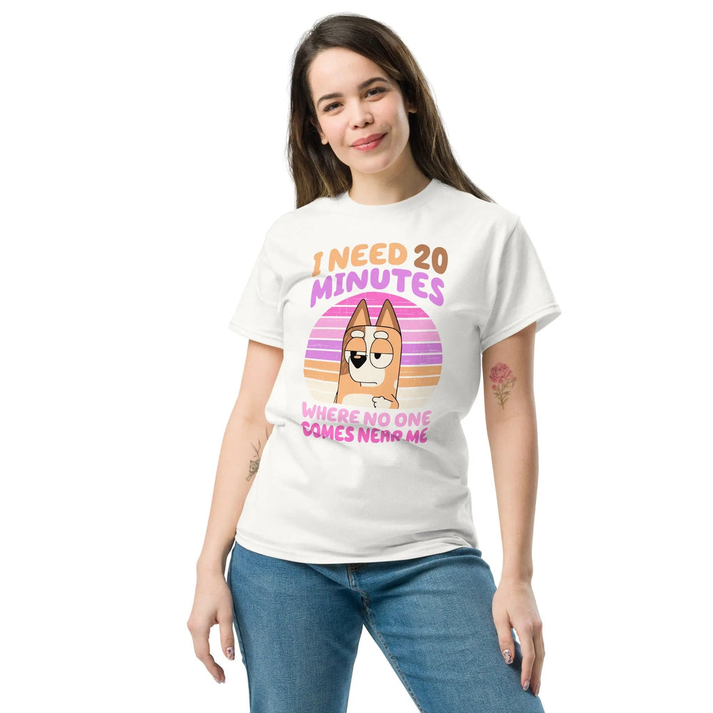 Bluey "I Need 20 Minutes" Tee