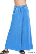 French Terry Pigment Dye & Enzyme Wash Pants