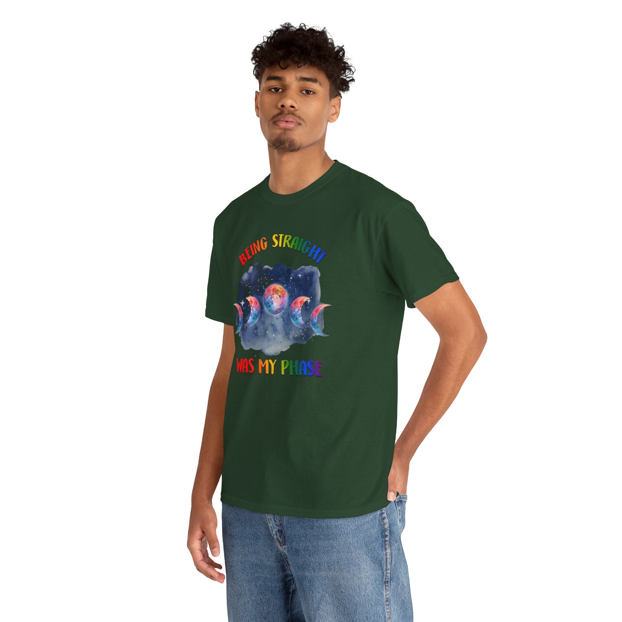 Cosmic Truth Moon Phases Unisex Cotton Top