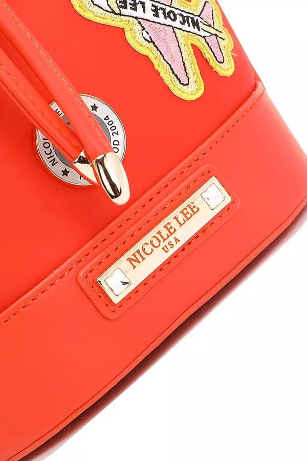 Color Patch Bucket Bag