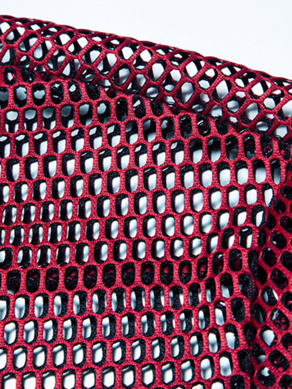 Men's See-Through Mesh Long Sleeve Shirt