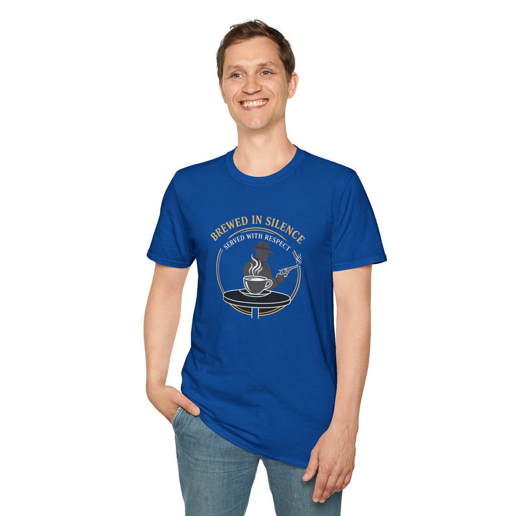 Mob Crew Brewed in Silence Served with Respect Vintage T-Shirt