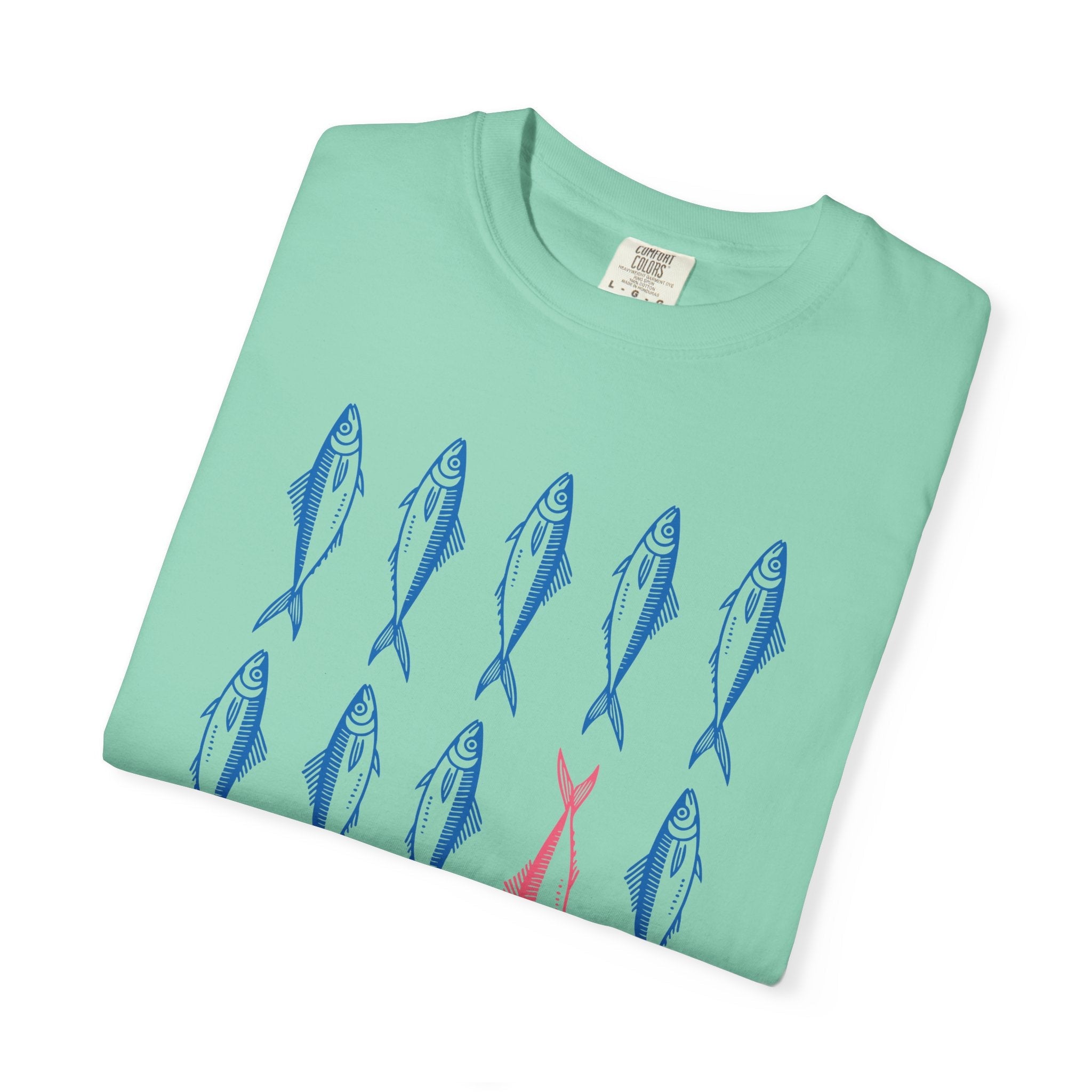 Rules Are For Losers Fish Graphic Tee - Vintage Coastal Unisex T-Shirt