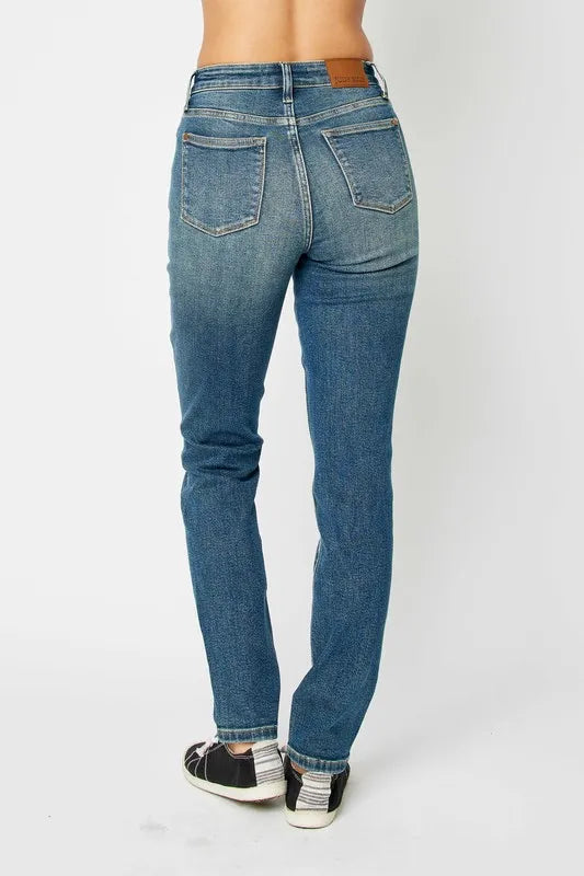 Full Size High Waist Skinny Jeans