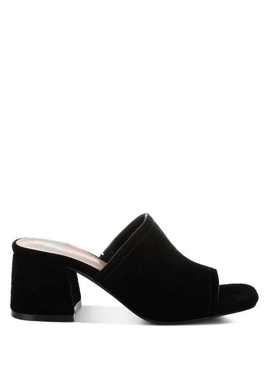 Citarum Real Suede Leather Slip Ons