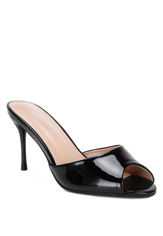 Lilith Peep Toe Stiletto Heel Sandals