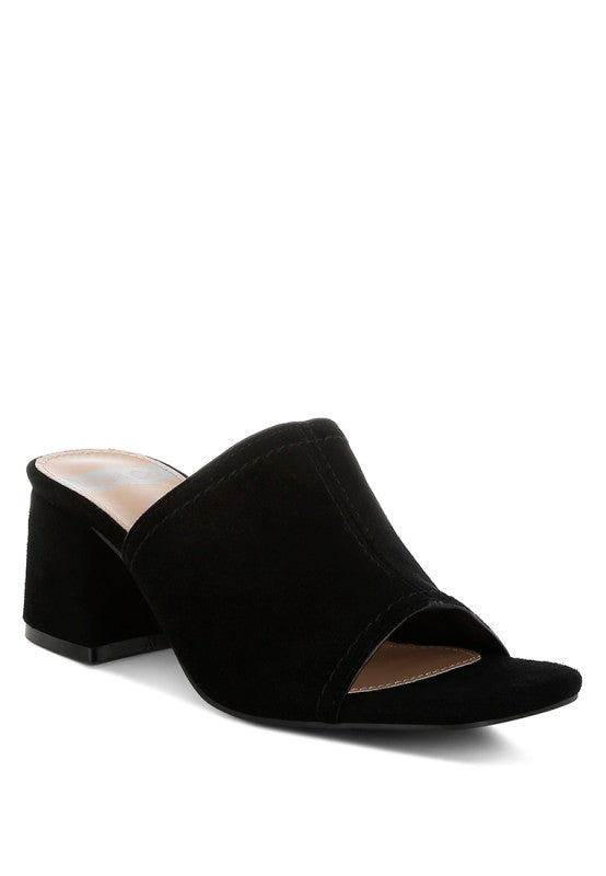 Citarum Real Suede Leather Slip Ons