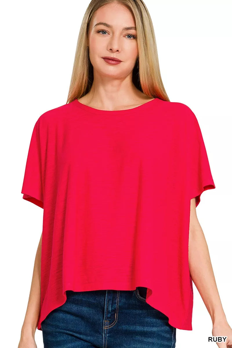 Round Neck Short Sleeve T-Shirt