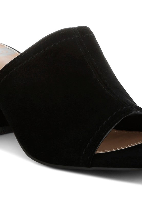 Citarum Real Suede Leather Slip Ons