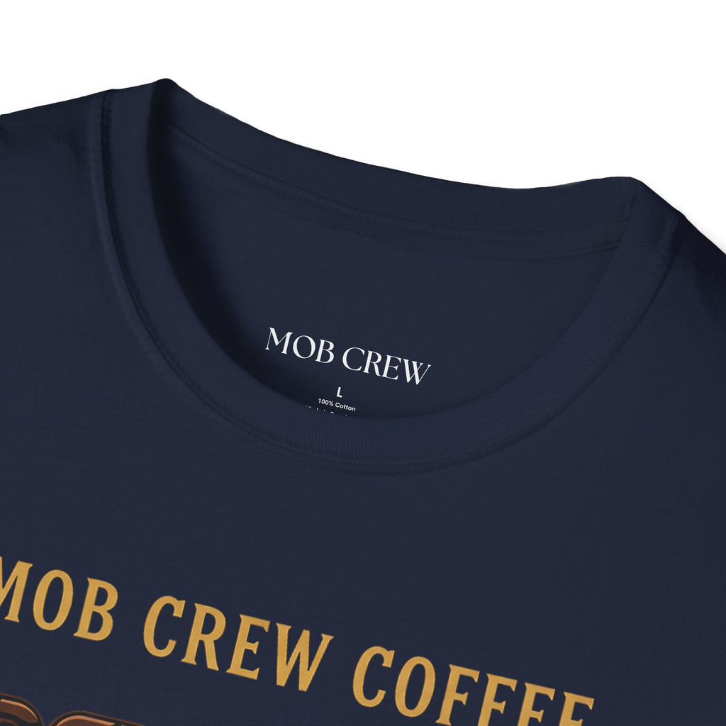 Mob Crew No Weak Coffee No Weak Links T-Shirt Vintage Chain Logo Tee