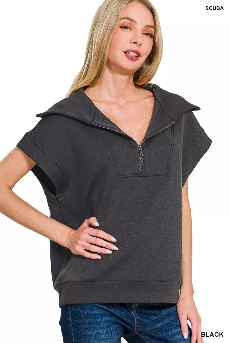 Scuba Half Zip Top