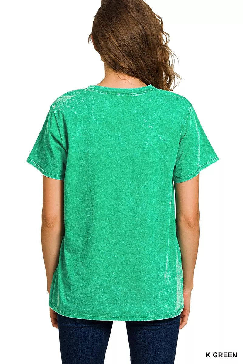 Washed Short Sleeve T-Shirt