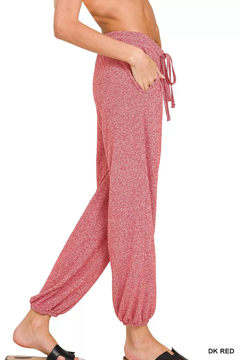 Soft Melange Hacci Jogger
