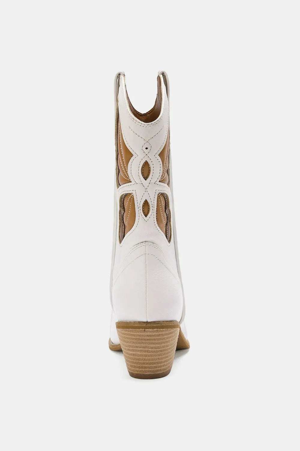 Fashion Butterfly Cut Detail Point Toe Boots