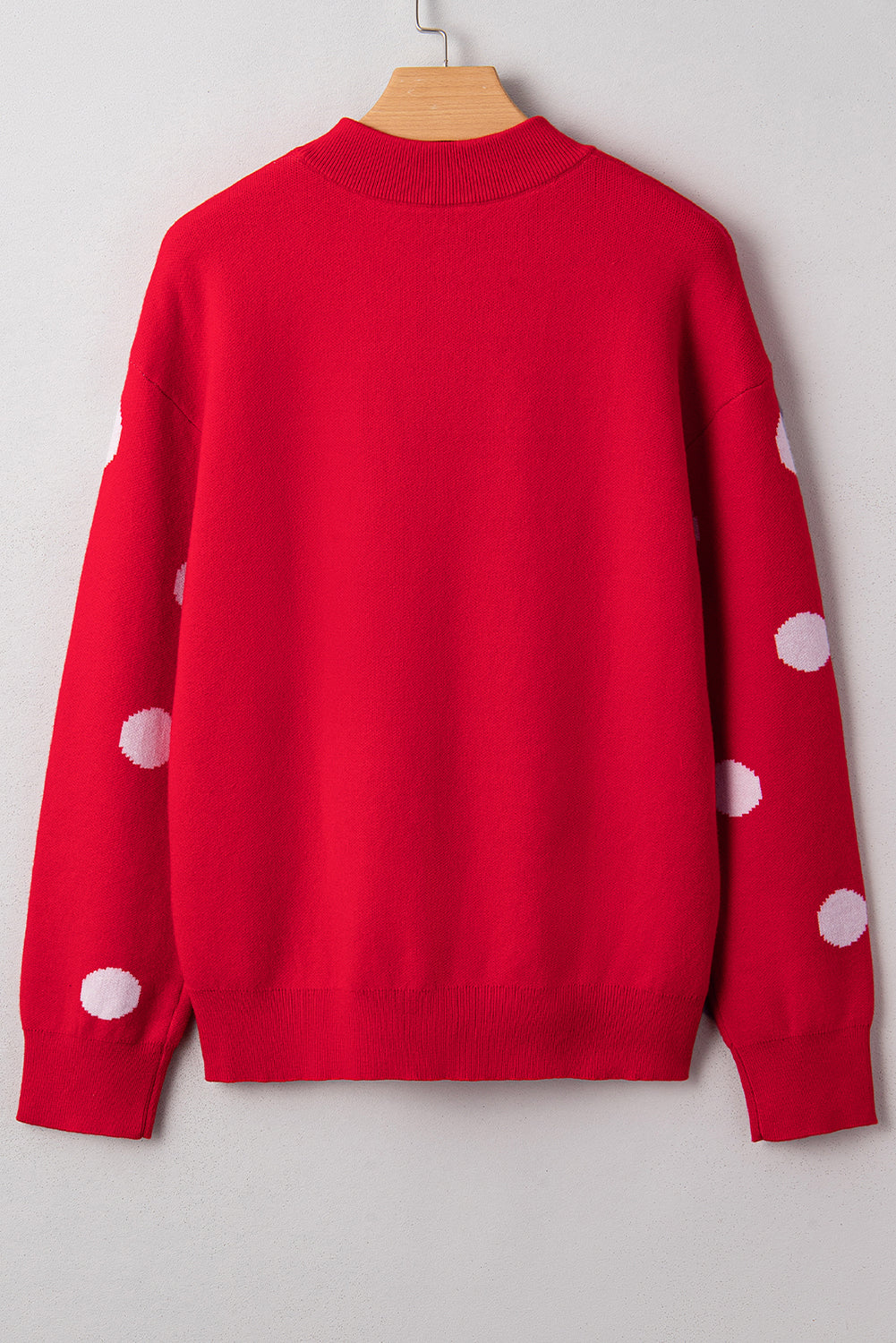 Red Dahlia LET IT SNOW Graphic Christmas Holiday Loose Sweater