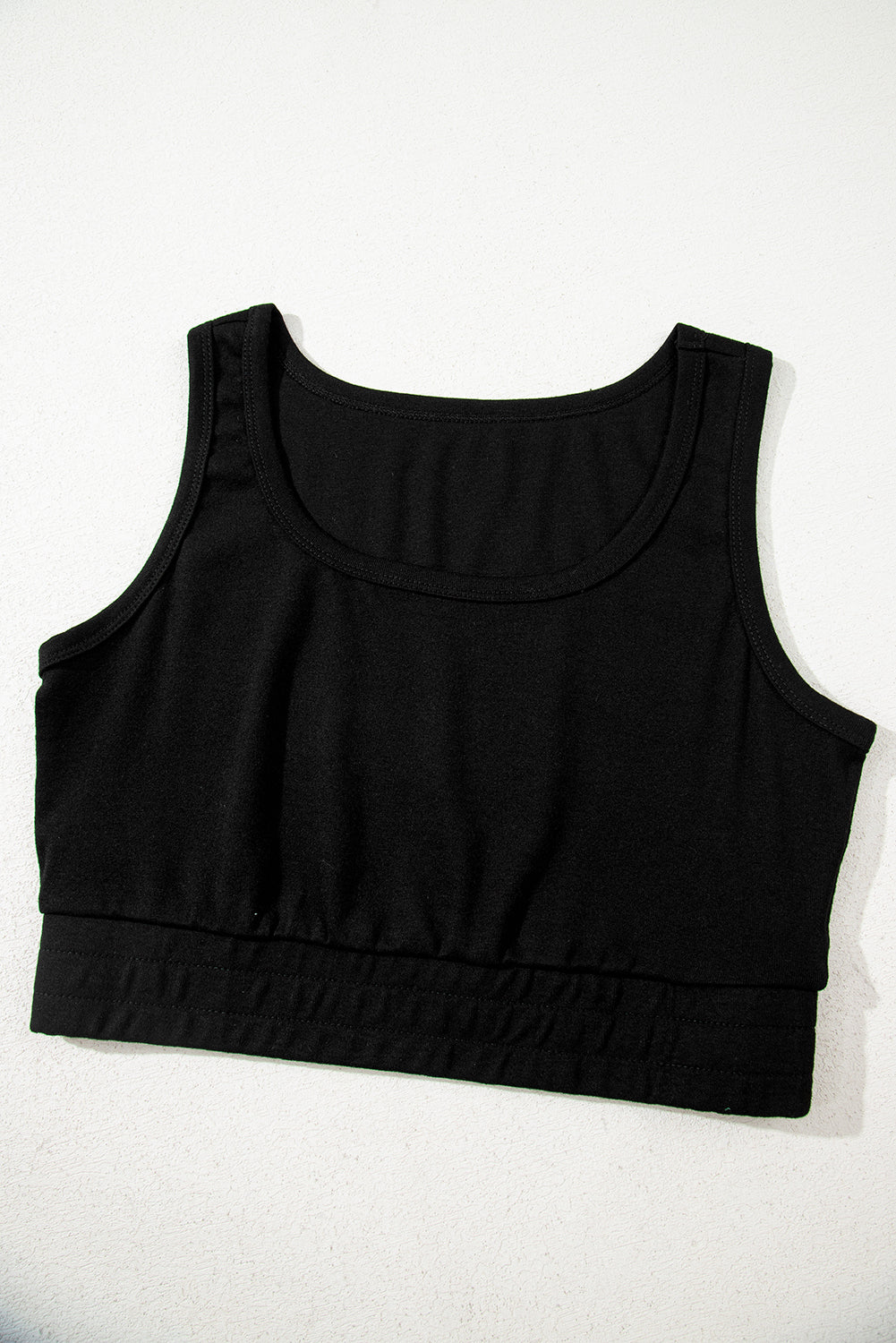 Black 3 Pcs Crop Tank Top Shorts with Cardigan Lounge Set