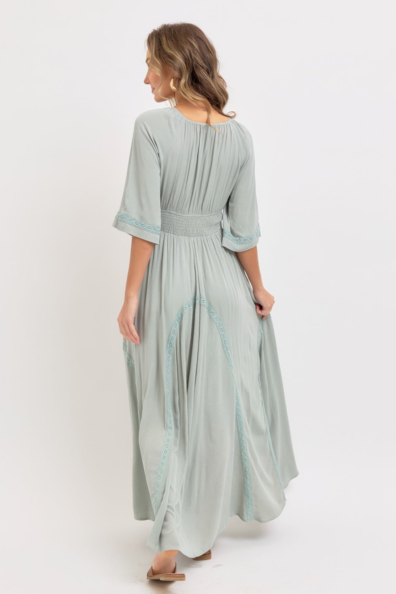Romantic Flowy Maxi Dress