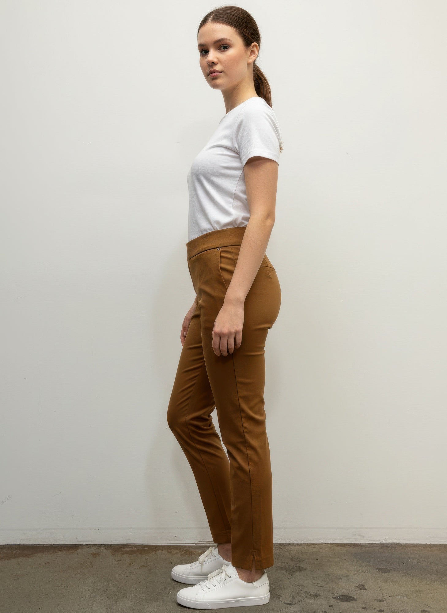 Counterparts Pull On Solid Pants
