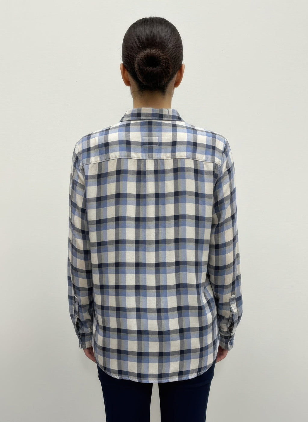 Erika Plaid Blouse