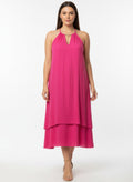 Mlle Gabrielle Solid Sleeveless Dress