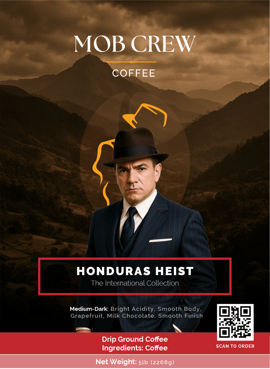 Honduras Heist 5lb Medium Dark Roast Coffee - Single Origin Blend