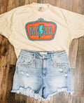 Peach Frame Mama Comfort Colors Graphic Tee