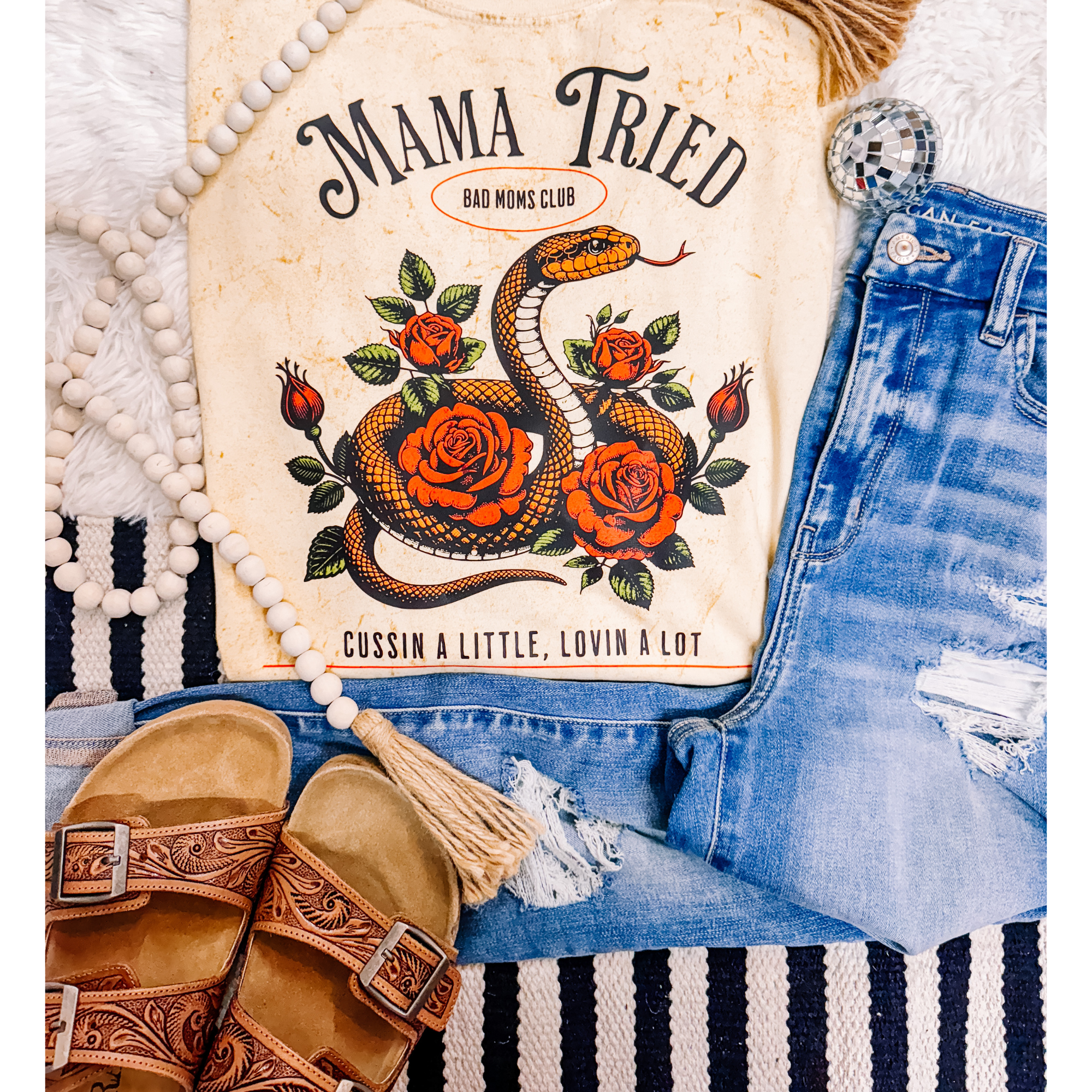 Mama Tried Comfort Colors Graphic Tee