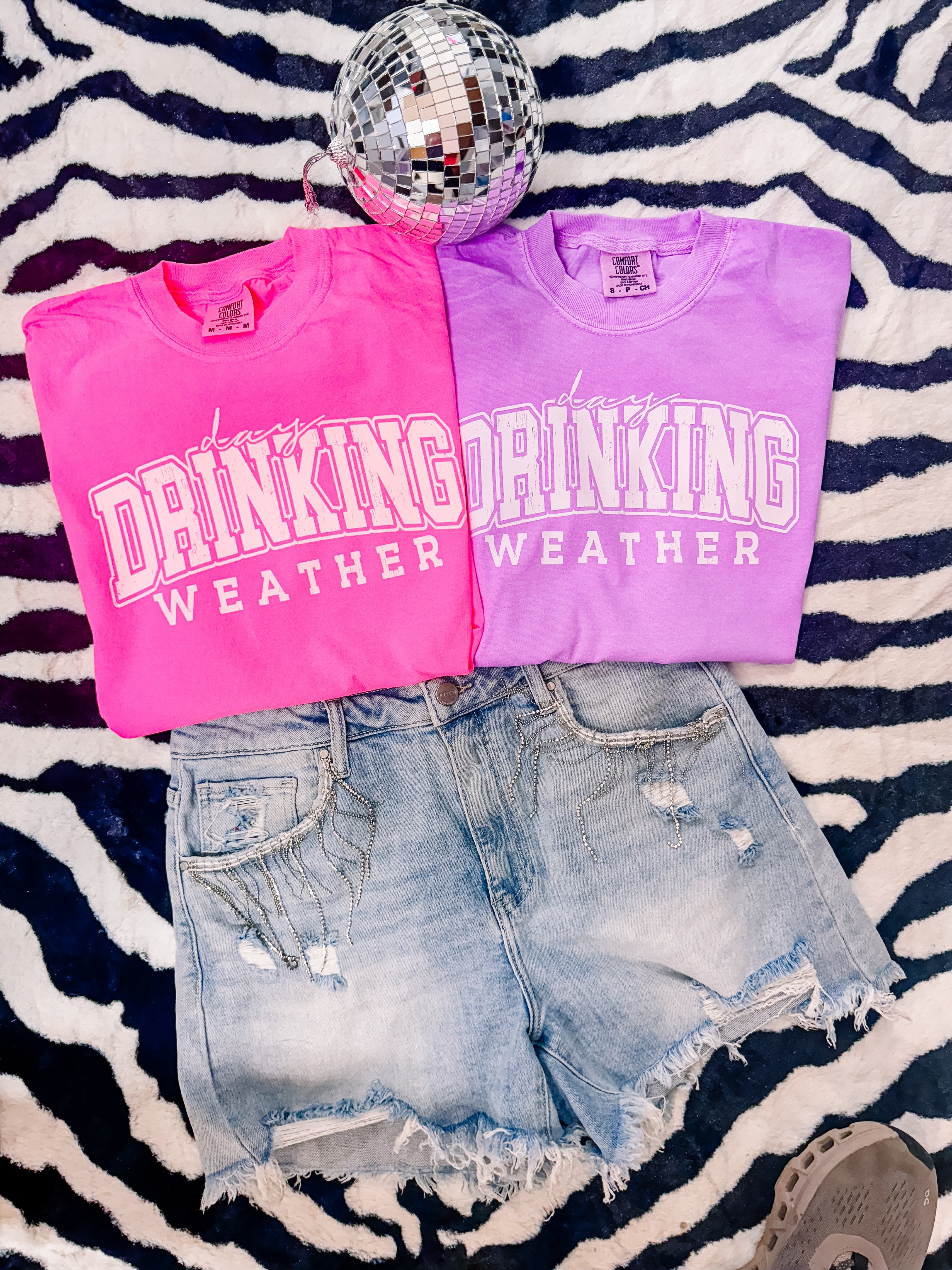 Drinking Weather Comfort Colors Graphic Tee