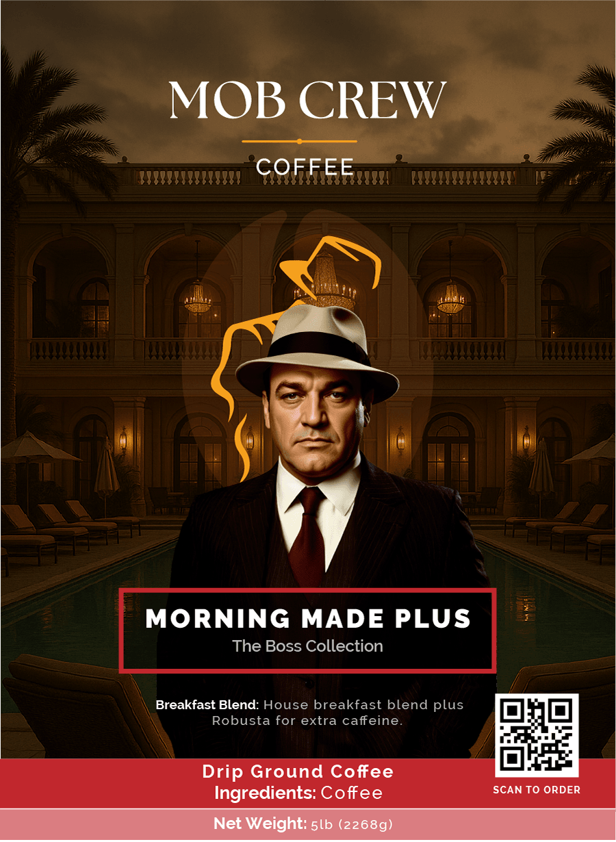 Morning Made Plus Coffee High Caffeine Breakfast Blend 5lb