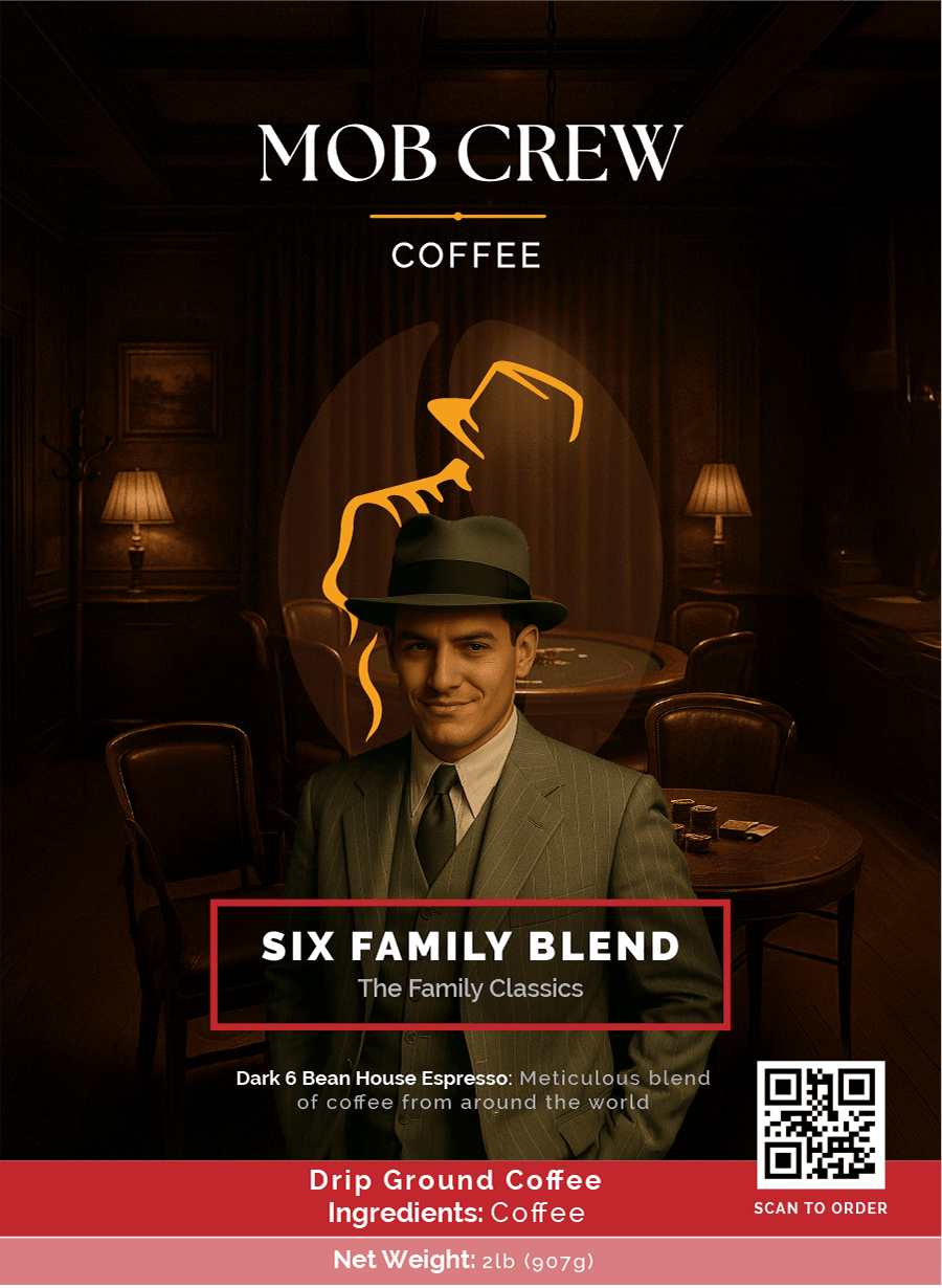 Six Family Blend Espresso Roast Coffee 2lb - Experience the Depth