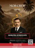 Sumatra Syndicate Coffee 5lb Medium Dark Roast Coffee Single Origin