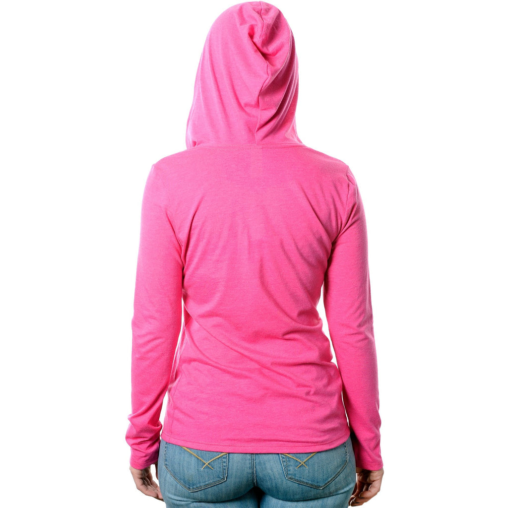 Don't Touch Me Black Tapered Long Sleeve Hoodie