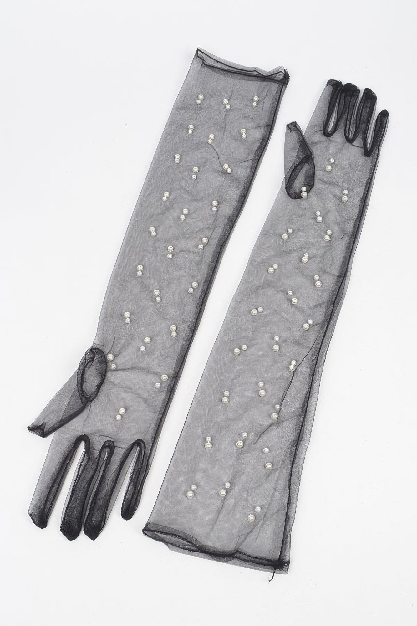 Mesh Long Gloves