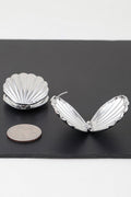 Modern Clam Shell Earrings