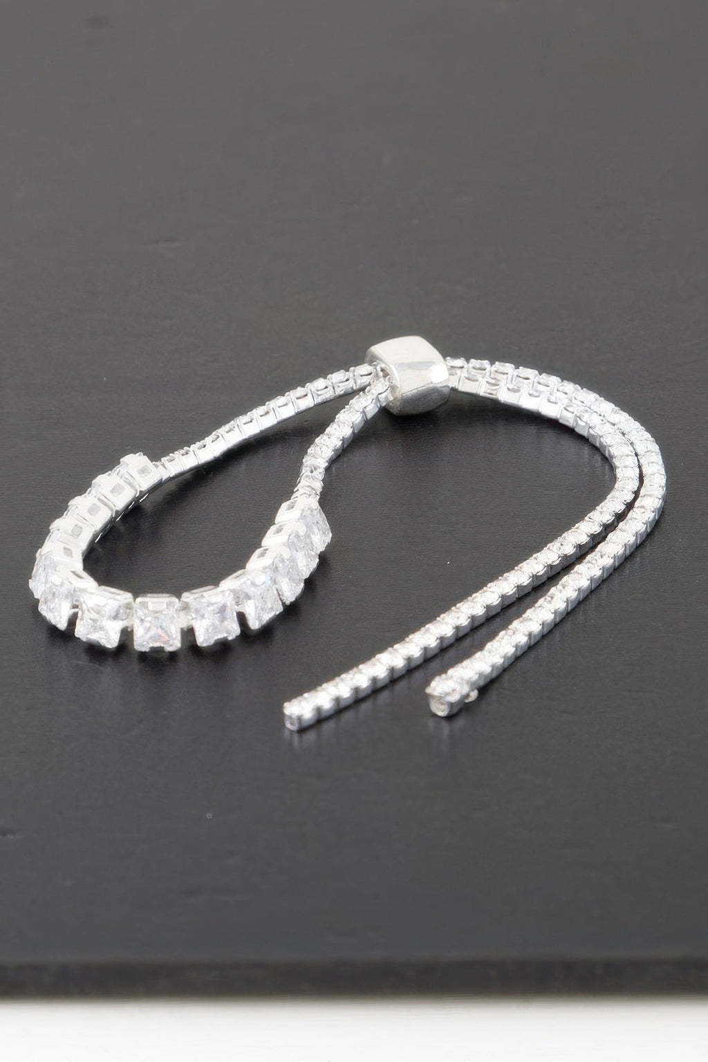 Multi Cubic Jeweled Bracelet